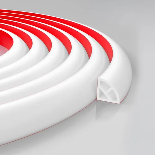 Vista 14 de Moldura Flexible de Cuarto de Círculo, Moldura de Cuarto de Círculo Despegar y Pegar, Moldura de Corona y Moldura de Zócalo