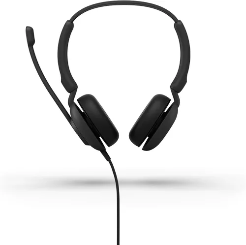 Vista 4 de Jabra Evolve 10 Auriculares con cable con micrófono con cancelación de ruido para uso en PC/laptop, fácil configuración USB-A, certificado TCO