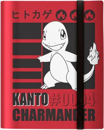 Vista 2 de Ultra PRO - Charmander PRO-Binder de 9 bolsillos para Pokémon Carpeta de cartas Pokémon Charmander PRO-Binder 9 bolsillos álbum de tarjetas