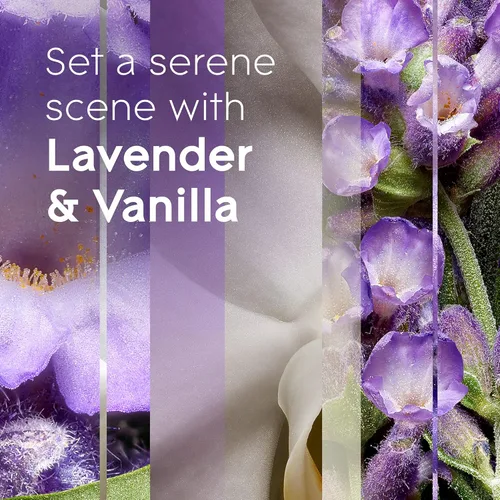Vista 4 de Glade PlugIns - Recambios de ambientador, aceites perfumados y esenciales para el hogar y el baño, Lavender & Vanilla, 6.7 onzas líquidas, 10