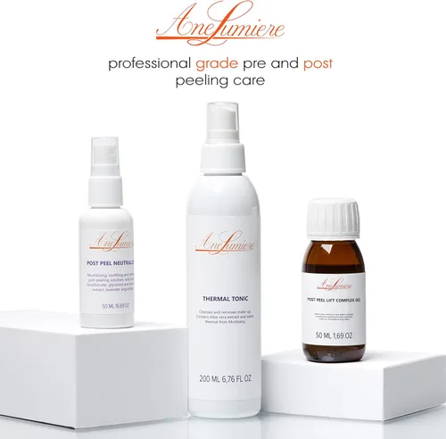 Vista 8 de 30% ácido salicílico Peel Chemical Peel Kit ácido peeling para cara 1.69oz BHA cara Peeling tratamiento pH2