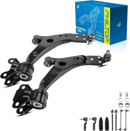 Vista 37 de PHILTOP Kit de suspensión delantera brazo de control inferior con rótula y barra estabilizadora, enlace final compatible con Chevrolet Captiva