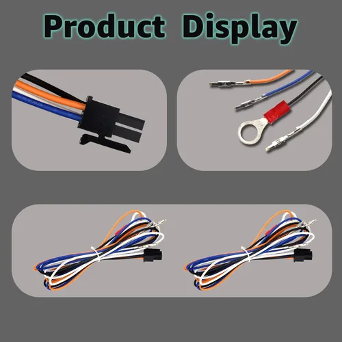 Vista 5 de Kit de Cableado para Espejos de Remolque Compatible con Chevrolet Chevy Silverado GMC Sierra 1500 2500 HD Sierra Camioneta 2014-2018 Luces de Señal