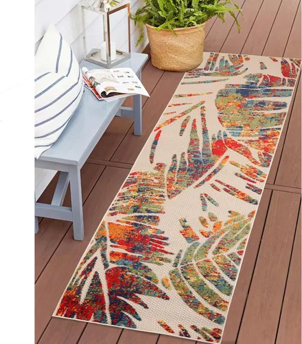 Vista 16 de Superior Alfombra de pasillo para interiores y exteriores, perfecta para patio, dormitorio, cocina, sala de estar, entrada, sala