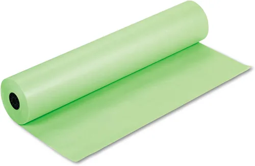 Vista 14 de Pacon Rainbow, papel kraft ligero con acabado dual, 36 pulgadas x 1000 pies. (alto)., Negro