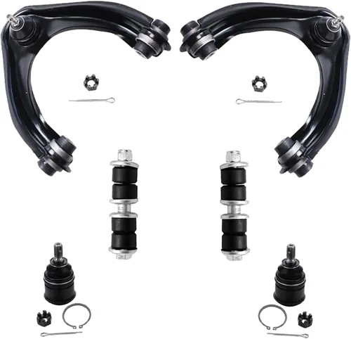 Vista 96 de Detroit Axle - Kit de brazos de control de extremo delantero RWD para Dodge Charger Challenger Chrysler 300, 2 brazos de control delantero