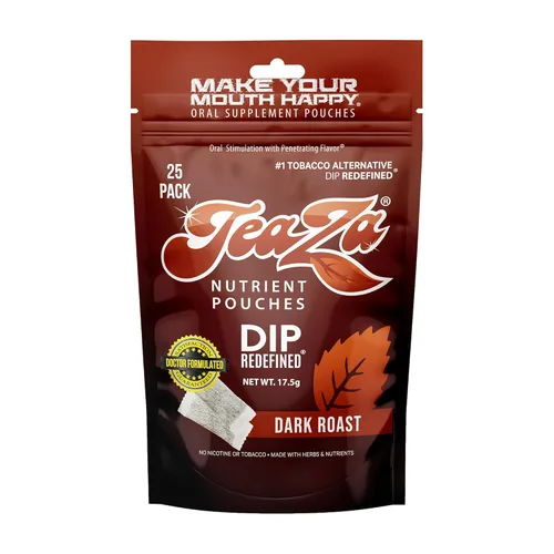 Vista 30 de Teaza Bolsas energéticas a base de hierbas, para masticar tabaco, alternativa sin nicotina, sin humo, tabaco alternativo y inmersión saludable