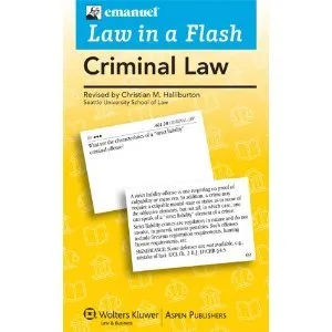 Law in a Flash Criminal Law byEmanuel
