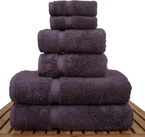 Vista 35 de Colección de Lujo para Hotel y Spa Altamente Absorbente, Secado Rápido 100% Algodón Turco 700 GSM, Toalla Eco Amigable, para Baño Borde Dobby Toalla