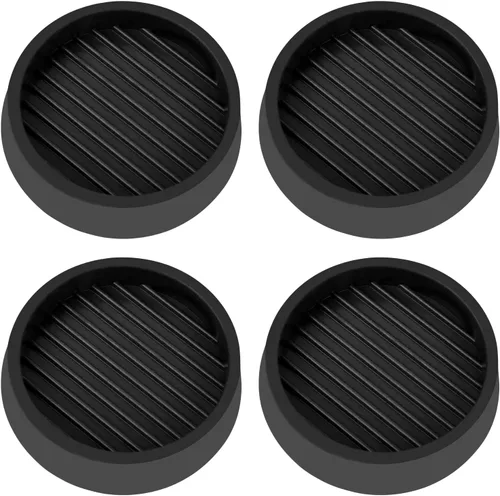 Vista 21 de Posavasos para Muebles, Copas de Ruedas de Goma de 1.5X1.5 Pulgadas, Almohadillas Antideslizantes para Muebles, Agarraderas Antideslizantes