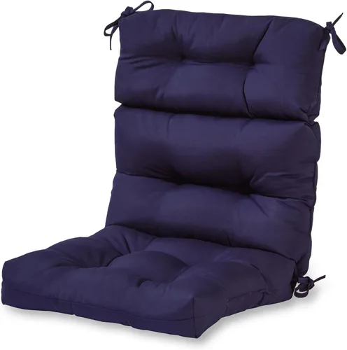 Vista 44 de Greendale Home Fashions Aloha - Cojín para silla de respaldo alto para exteriores de 44 x 22 pulgadas