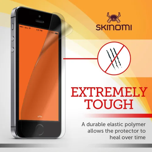 Vista 4 de Skinomi Protector de pantalla mate compatible con Nintendo Switch (diseño actualizado) Anti-reflejo de piel mate TPU película antiburbujas