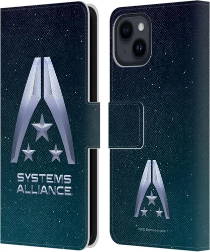 Vista 113 de Head Case Designs Officially Licensed EA Bioware Mass Effect Cerberus Logo Graphics Leather Wallet Case Compatible with Apple iPhone 7 Plus/iPhone 8