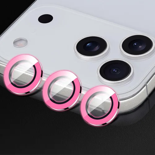Vista 80 de Compatible con iPhone 11 Pro/11Pro Max/12 Pro Luminous Camera Lens Protector Ultra Thin Película de vidrio templado Protector de pantalla de cámara