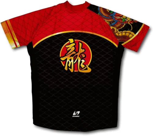 Vista 2 de ScudoPro Tianlong Dragon - Maillot de ciclismo de manga corta para hombre