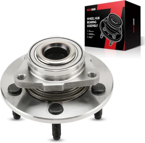 Vista 62 de Conjunto de cojinetes de buje de rueda delantera Torchbeam 513347 para Mazda CX-5 2013-2022, 2014-2021 Mazda 6 Rodamiento de rueda de 5 lengüetas