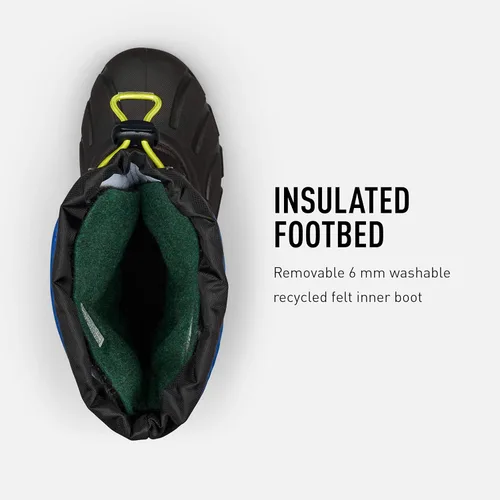 Vista 5 de SOREL - Botas de nieve con forro de fieltro para niños.