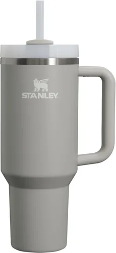 Vista 167 de Stanley Quencher H2.0 - Vaso de 14 onzas con pajilla y tapa giratoria de 3 posiciones, compatible con portavasos para viajes, vaso aislado de acero