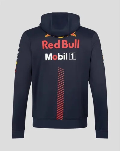 Vista 2 de Castore Red Bull Racing F1 Team 2023 - Sudadera con capucha y cremallera completa para hombre