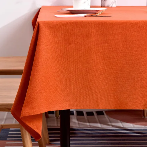 Vista 49 de BALCONY & FALCON Mantel Rectangular Estilo Jacquard Resistente al Agua Cubierta de Mesa para Comedor Cocina Café Fiestas y Uso al Aire Libre