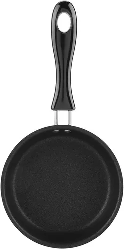 Vista 6 de TOPINCN Olla para freír, tortilla de desayuno, 4.7 in, pequeña para mini cocina, sartén de hierro, panqueques, panqueques, planta en maceta