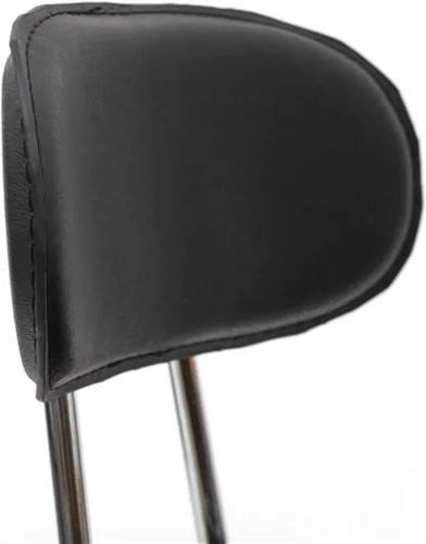 Vista 6 de Taburete giratorio para salón con soporte de espalda, taburete hidráulico ajustable con respaldo para masaje de belleza peluquero tatuaje