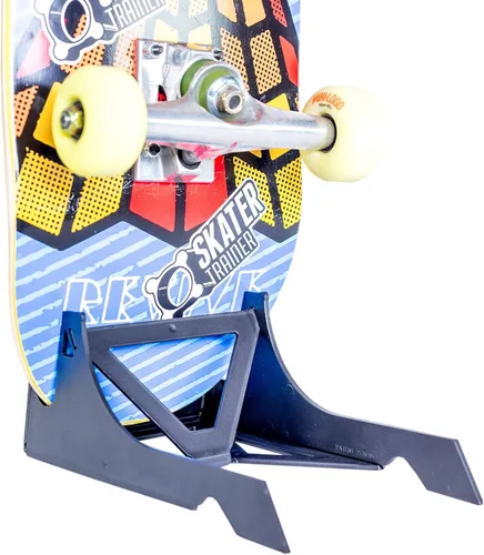 Soporte para patineta Origami - Un soporte para patinaje por Skater Trainers - Almacena y exhibe - Mantén las tablas fuera de la pared - Una gran