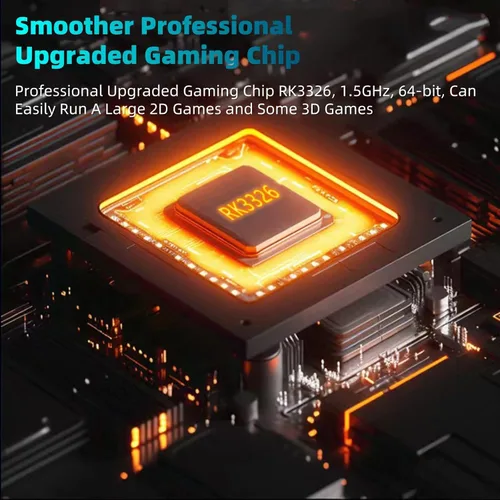 Vista 3 de R36MAX Retro Gaming Console, 4-inch HD IPS Screen Handheld Game Console with 4000mAh Battery, Linux System Handheld Emulator Console with 30+