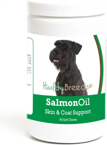 Vista 83 de Healthy Breeds Affenpinscher - Masticables suaves de aceite de salmón, 90