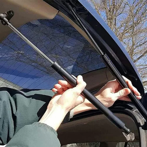 Vista 3 de JYHMT-Car Rear Tailgate Shock Rod Struts Boot Gas Springs Support Lift Struts for SsangYong Korando C200 2010 2011 2012 2013 2014 2015 2016 2017