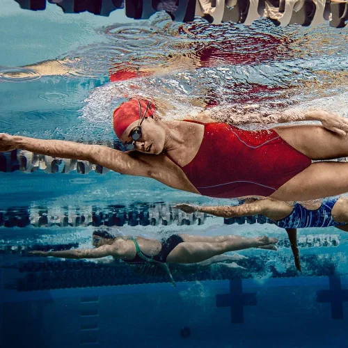 Vista 3 de Speedo Revolve Splice Energy Back - Traje de baño para niña