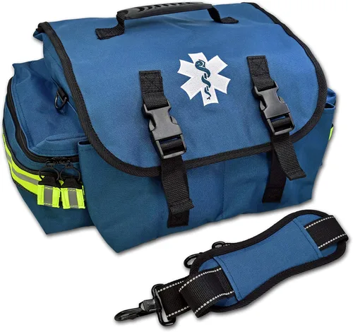 Vista 9 de Lightning X Products Pequeño EMT Medic First Responder Trauma EMS Jump Bag Con Divisores - Stealth Black