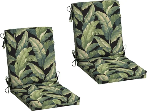 Vista 16 de Cojín para silla de comedor exterior Arden, 20 x 20 pulgadas, resistente a la lluvia, resistente a la decoloración, Alana Tile