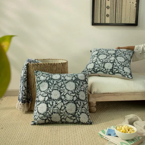 Vista 26 de Juego de 2 fundas de almohada decorativas (marrón ladrillo, 18 x 18 pulgadas (paquete de 2))