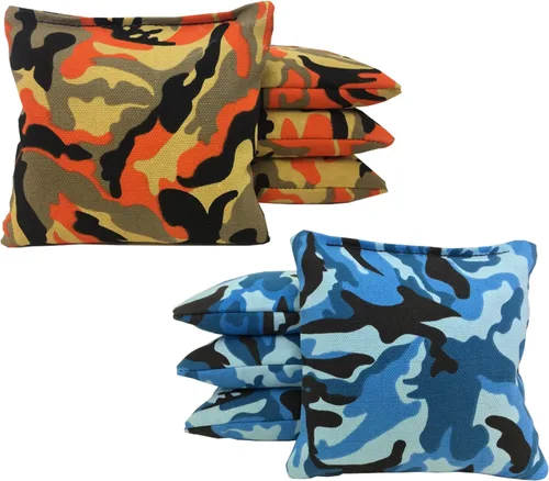 Vista 36 de Tailgating Pros Bolsas de cornhole reglamentarias – Juego de 8 – Relleno de maíz y hecho a mano, más de 25 opciones