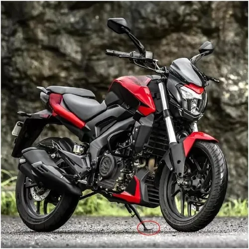 Vista 3 de Almohadilla de pie lateral para Bajaj DOMINAR250 DOMINAR400 DOMINAR 250 400 2021 2022 2023 2024 ampliadora de soporte lateral de extensión