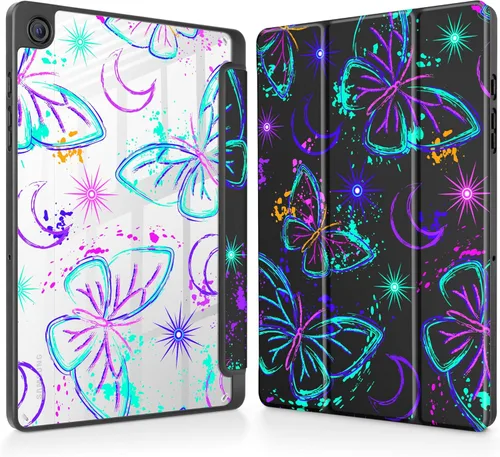 Vista 27 de Mektron Funda para Samsung Galaxy Tab A9+/A9 Plus de 11 pulgadas modelo 2024 (SM-X210/X216/X218) con soporte para S Pen, cubierta delgada