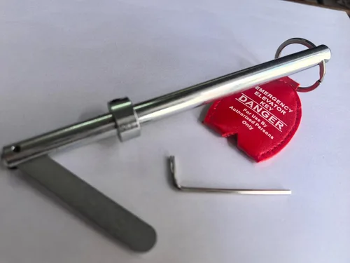 Vista 4 de Llave de la puerta del elevador de emergencia, para el elevador de la puerta,Llave de la gota de la llave