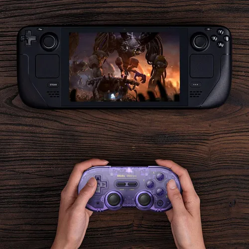 Vista 7 de 8Bitdo SN30 Pro Wireless Bluetooth Controller with Joysticks Rumble Vibration USB-C Cable Gamepad Compatible with Switch,Windows, Mac OS, Android