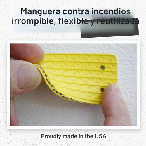 Vista 4 de Bisagras irrompibles para refrigeradores Igloo - Juego de 2 bisagras de repuesto para mangueras de incendios reutilizables - Duraderas, resistentes