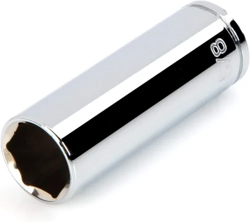 Vista 20 de TEKTON Unidad de 3/8 pulgadas x 1 pulgada de enchufe semiprofundo de 6 puntos SHD14025