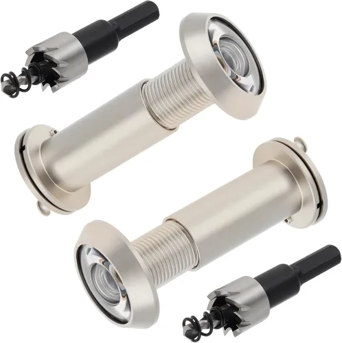 Vista 18 de Mirilla para Puerta, Latón Macizo con Mirilla de 200 Grados con Broca de 16 MM para Puertas de 1-1/2" a 2-3/8", Visor de Puerta con Diámetro de Tubo