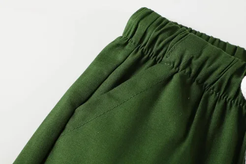 Vista 7 de Ropa para niños pequeños, conjuntos de camisa y pantalones cortos de verano, tallas 2-7