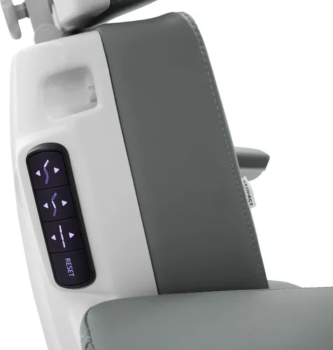 Vista 3 de SKINACT Venice Electric Medical Spa Silla/mesa de tratamiento con giratorio (gris)