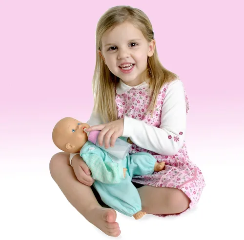 Vista 8 de 4E's Novelty Paquete de 2 Biberones Accesorios para Muñecas de Bebé, Muñeca Mágica con Leche y Jugo que Desaparece - Accesorios de Juguetes