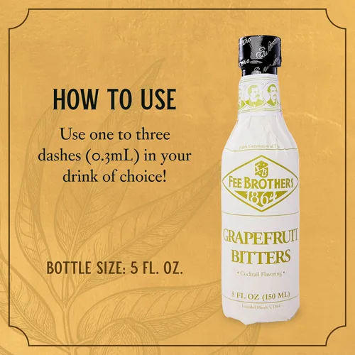 Vista 3 de Bíter Fee Brothers, cóctel de chocolate azteca, 5 onzas