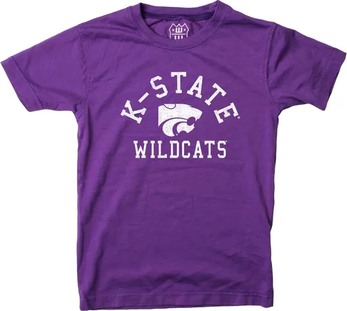 Vista 77 de Wes and Willy Camiseta de algodón orgánico de manga corta para niños de la NCAA