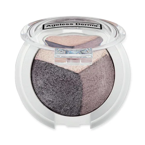 Vista 7 de Maquillaje mineral Sombra de ojos horneada Trio-Vegan Sombra de ojos (Bronce)