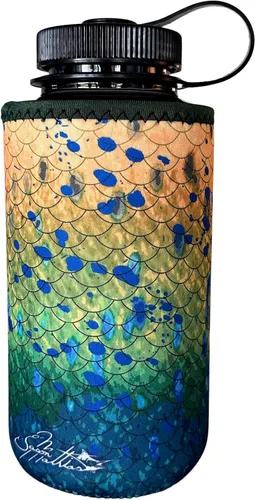 Vista 25 de Funda de neopreno para botella de agua Koverz, funda de neopreno, se ajusta a botellas de agua de 24-30 oz, lavable y reutilizable, tamaño grande
