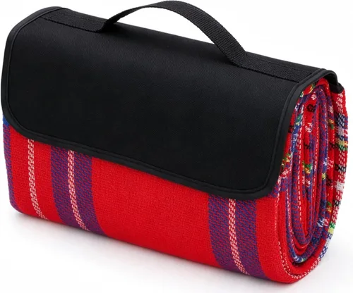 Vista 9 de scuddles Manta compacta de pícnic, tapete extragrande de 79 x 59 pulgadas para exteriores con diseño impermeable de 3 capas, forro polar suave